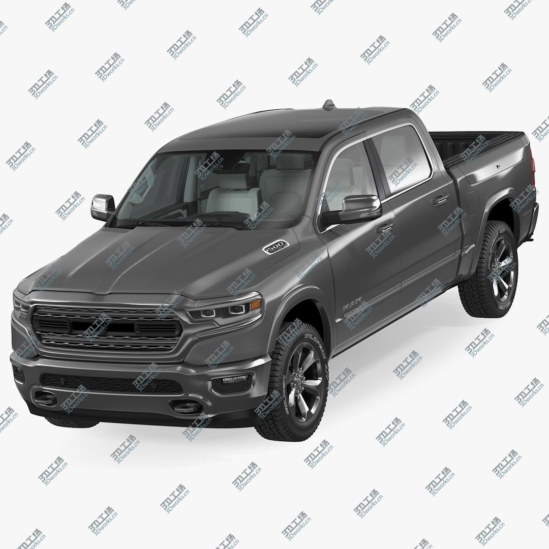 images/goods_img/2021040234/3D model Pickup Truck Dodge RAM 1500 2020 Rigged/1.jpg